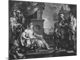 Moses Brought to Pharoah's Daughter, C.1752-William Hogarth-Mounted Giclee Print