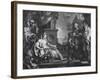 Moses Brought to Pharoah's Daughter, C.1752-William Hogarth-Framed Giclee Print