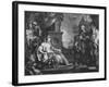 Moses Brought to Pharoah's Daughter, C.1752-William Hogarth-Framed Giclee Print