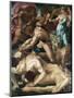 Moses Defends the Daughters of Jethro-Rosso Fiorentino-Mounted Premium Giclee Print