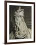 Moses (Detail of Face)-Michelangelo Buonarroti-Framed Giclee Print