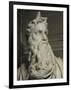 Moses (Detail of Face)-Michelangelo Buonarroti-Framed Giclee Print