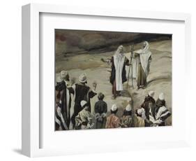 Moses Forbids the People to Follow Him-James Tissot-Framed Giclee Print