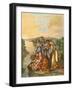 Moses Found in the Nile-Eugene Ronjat-Framed Art Print