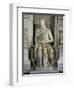 Moses (Full Frontal View)-Michelangelo Buonarroti-Framed Giclee Print