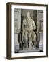 Moses (Full Frontal View)-Michelangelo Buonarroti-Framed Giclee Print