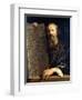 Moses Holding the Ten Commandments-Philippe De Champaigne-Framed Giclee Print