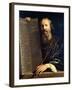 Moses Holding the Ten Commandments-Philippe De Champaigne-Framed Giclee Print