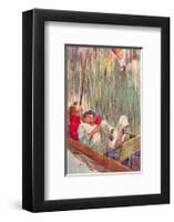 Moses in the Bullrushes-Lawson Wood-Framed Premium Giclee Print