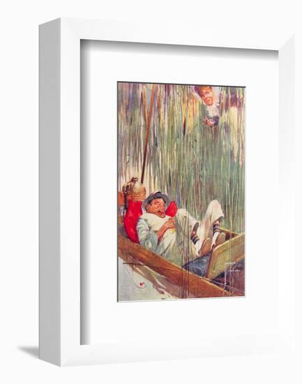 Moses in the Bullrushes-Lawson Wood-Framed Premium Giclee Print