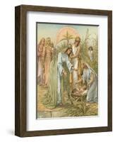 Moses in the Bullrushes-John Lawson-Framed Giclee Print