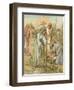 Moses in the Bullrushes-John Lawson-Framed Giclee Print