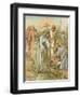 Moses in the Bullrushes-John Lawson-Framed Giclee Print