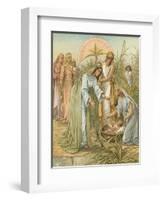 Moses in the Bullrushes-John Lawson-Framed Giclee Print