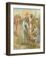 Moses in the Bullrushes-John Lawson-Framed Giclee Print