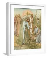 Moses in the Bullrushes-John Lawson-Framed Giclee Print