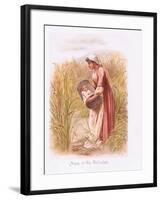 Moses in the Bullrushes-Henry Ryland-Framed Giclee Print