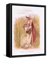 Moses in the Bullrushes-Henry Ryland-Framed Stretched Canvas