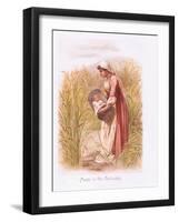 Moses in the Bullrushes-Henry Ryland-Framed Giclee Print