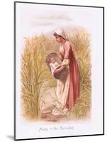 Moses in the Bullrushes-Henry Ryland-Mounted Giclee Print