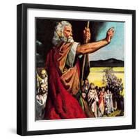 Moses in the Wilderness-McConnell-Framed Giclee Print