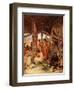 Moses inspecting the Tabernacle - Bible-William Brassey Hole-Framed Premium Giclee Print