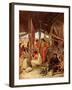 Moses inspecting the Tabernacle - Bible-William Brassey Hole-Framed Giclee Print