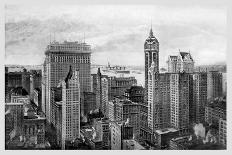 Financial District, 1911-Moses King-Art Print
