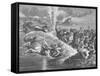 Moses Leading Children of Israel through Red Sea-null-Framed Stretched Canvas