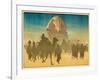 Moses Leads Jews Away-null-Framed Art Print