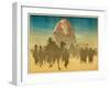 Moses Leads Jews Away-null-Framed Art Print