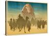 Moses Leads Jews Away-null-Stretched Canvas