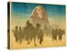 Moses Leads Jews Away-null-Stretched Canvas