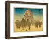 Moses Leads Jews Away-null-Framed Art Print