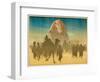 Moses Leads Jews Away-null-Framed Art Print