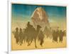 Moses Leads Jews Away-null-Framed Art Print