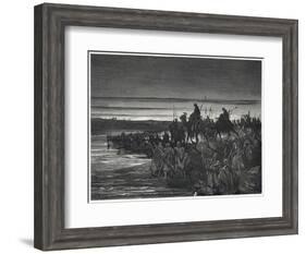 Moses Leads the Israelites across the Red Sea-null-Framed Art Print