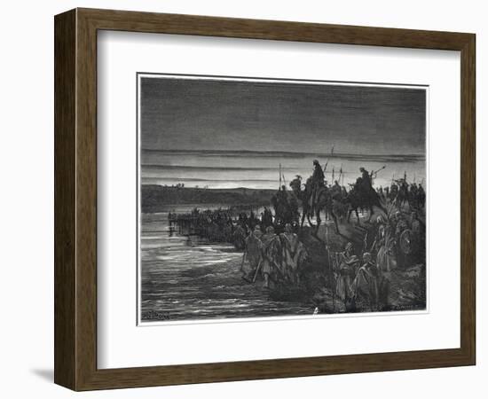 Moses Leads the Israelites across the Red Sea-null-Framed Art Print