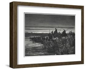 Moses Leads the Israelites across the Red Sea-null-Framed Art Print