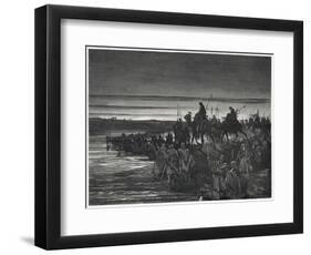 Moses Leads the Israelites across the Red Sea-null-Framed Art Print
