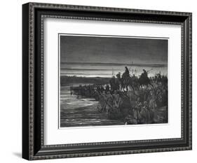 Moses Leads the Israelites across the Red Sea-null-Framed Art Print