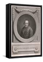 Moses Mendelssohn, Graff-Anton Graff-Framed Stretched Canvas