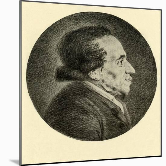 Moses Mendelssohn-Daniel Nikolaus Chodowiecki-Mounted Giclee Print