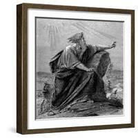 Moses, Old Testament Prophet, C1860-null-Framed Giclee Print