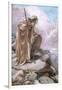 Moses on Pisgah-Harold Copping-Framed Giclee Print