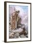 Moses on Pisgah-Harold Copping-Framed Giclee Print