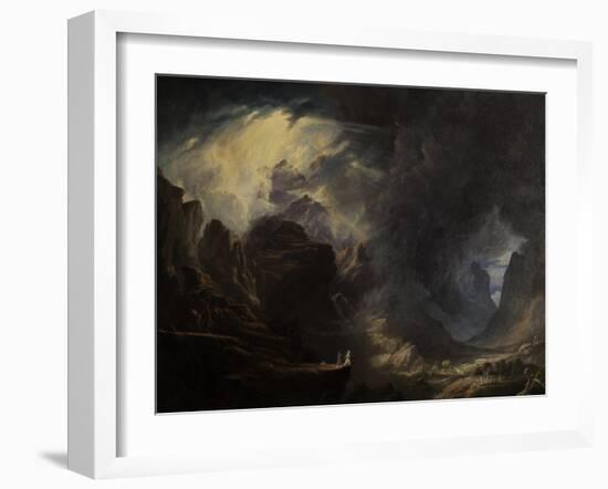 Moses on the Mount, 1828-1829-Henry Cheever Pratt-Framed Giclee Print