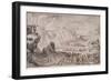 Moses Parting the Red Sea-Caspar Luyken-Framed Giclee Print