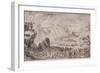 Moses Parting the Red Sea-Caspar Luyken-Framed Giclee Print