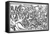 Moses Praying for the Victory of Israel, 1480-null-Framed Stretched Canvas